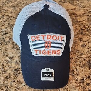 MLB Detroit Tigers Navy and White Cap